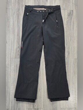 Kemper Women’s Ski Pants Size 14 Black Waterproof Snowboard Snow Pants Style